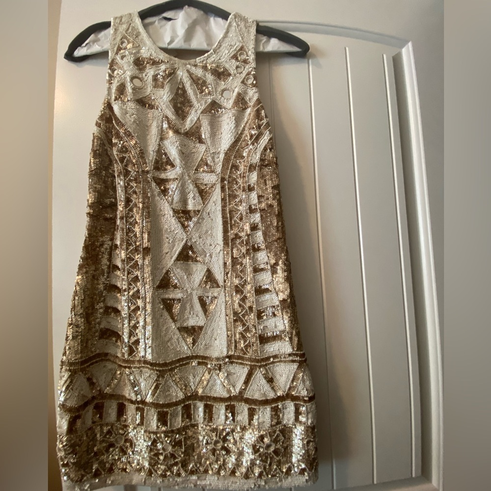 like new Needle & Thread Handmade “Sunstone Mini Dress”!